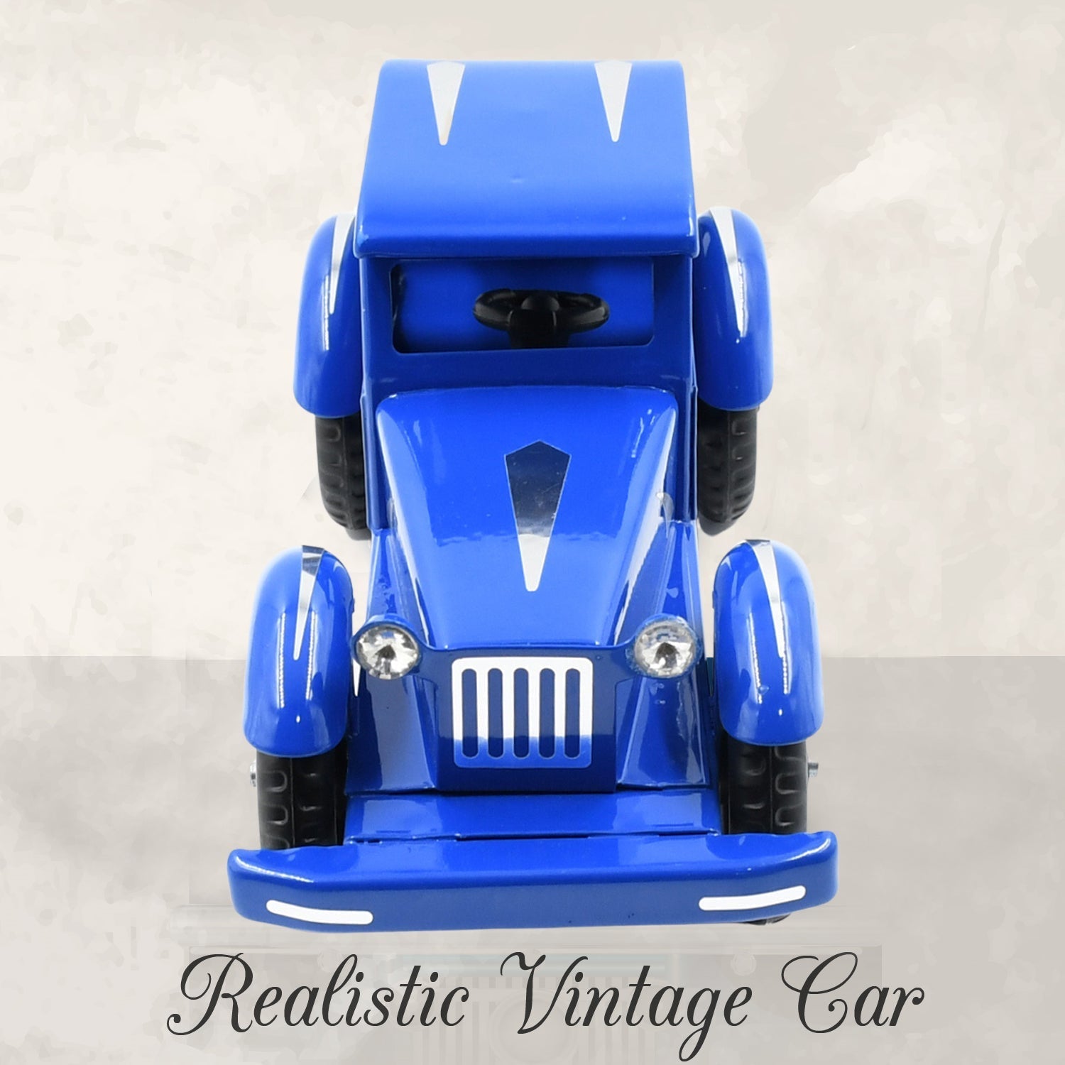 Vintage Metal Car 10 Inch Big Unbreakable Full Metal Body Car, Vintage Car Toy Model Alloy Model Retro Car Model Toy Vehicle Classic Car Metal Vintage car