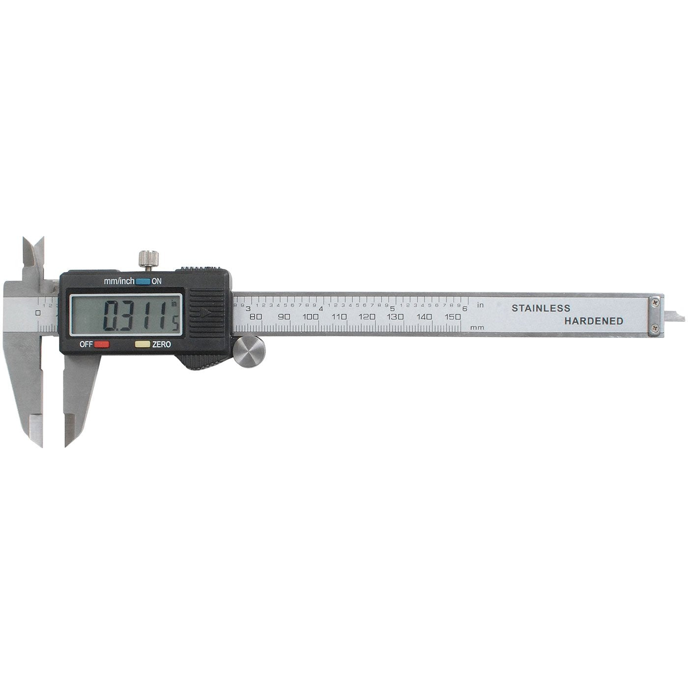 Digital caliper detail