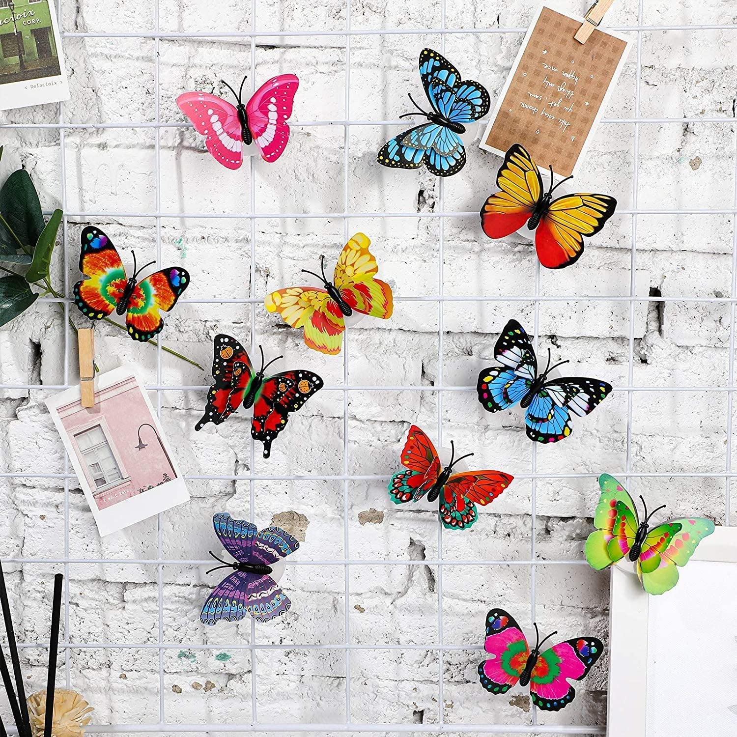 The Butterfly 3D Night Lamp Comes with 3D Illusion Design Suitable for Drawing Room, Lobby.