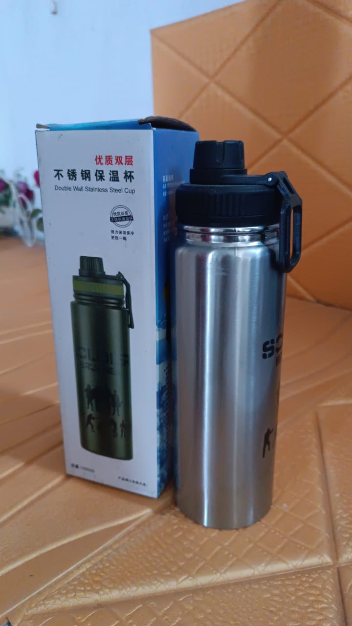 Vacuum Insulated Stainless Steel Bottle Stainless Steel (1000 ml / 1 Pc)