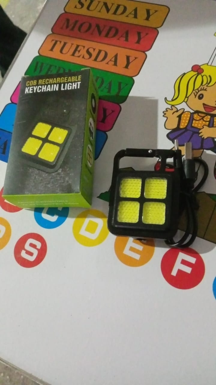 4 Led Mini Keychain Light (1 Pc)