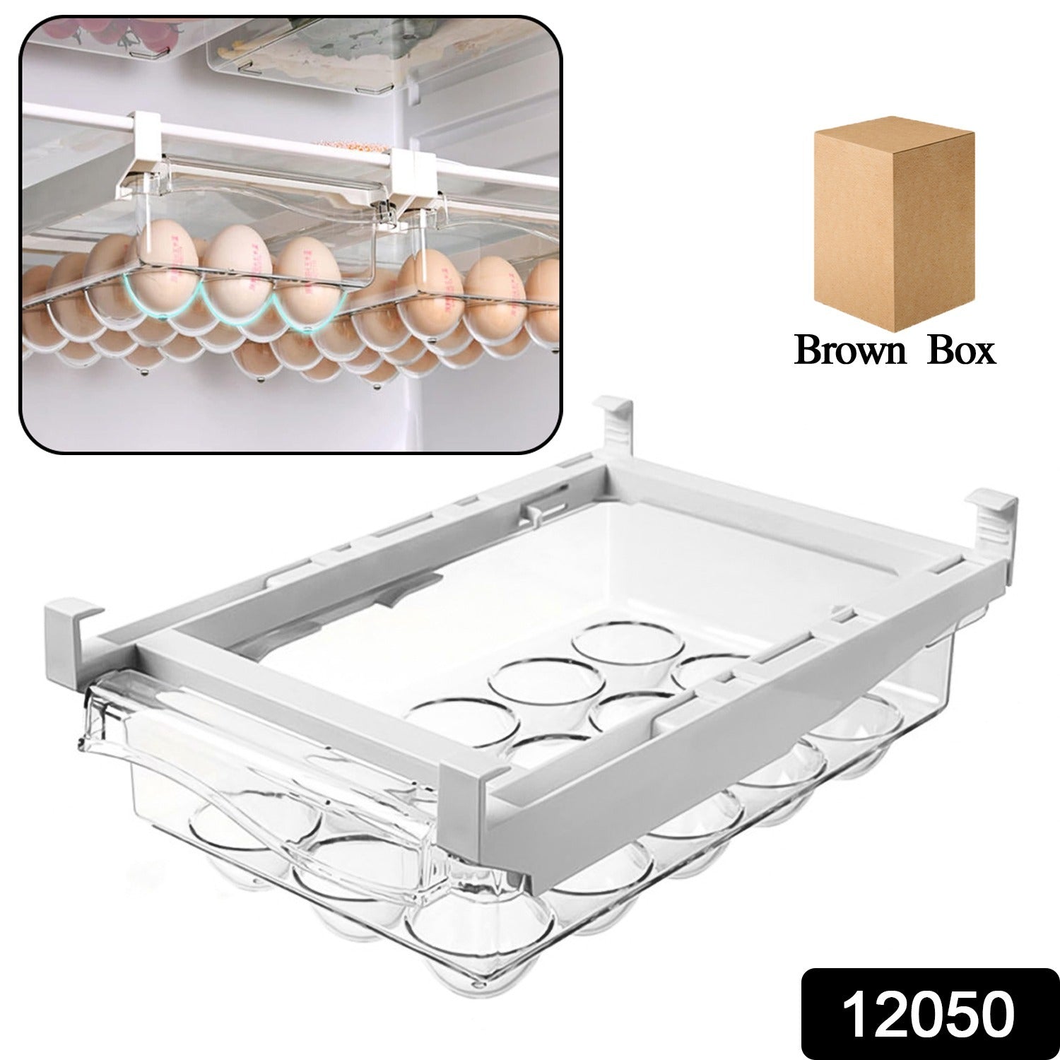 Egg Holder For Refrigerator Set Hanging Fridge Organizer Drawer