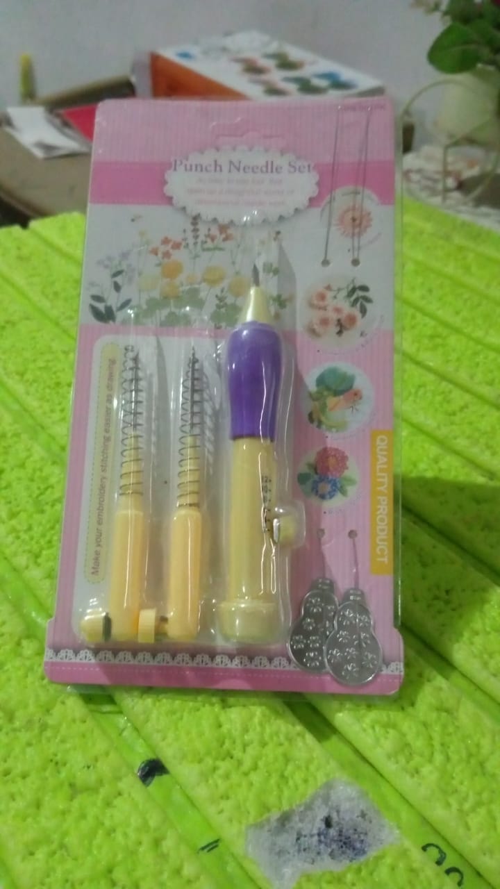 Punch Needle, DIY Craft Punch Needle Set (1 Set)