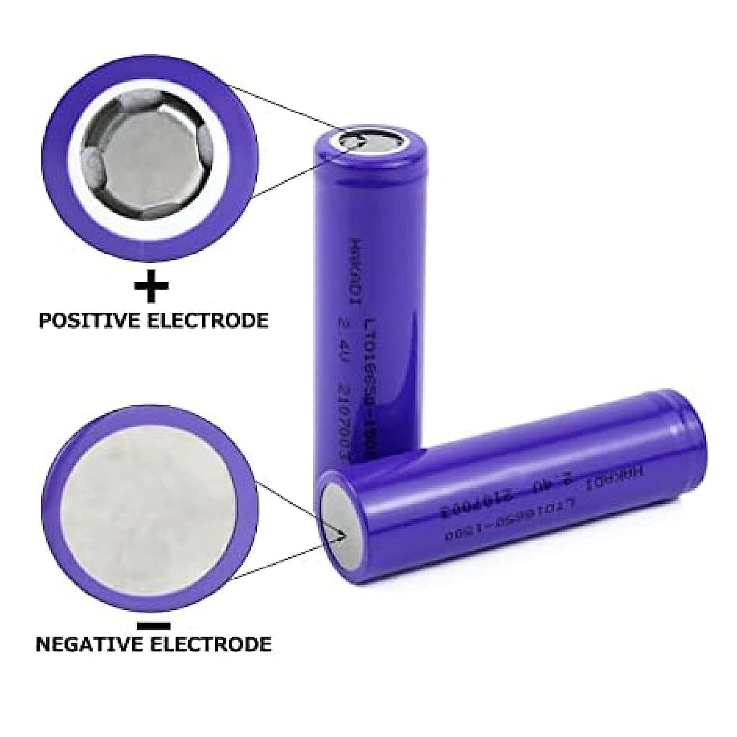 3.7V lithium rechargeable battery, 1200mAh, flat-top design.