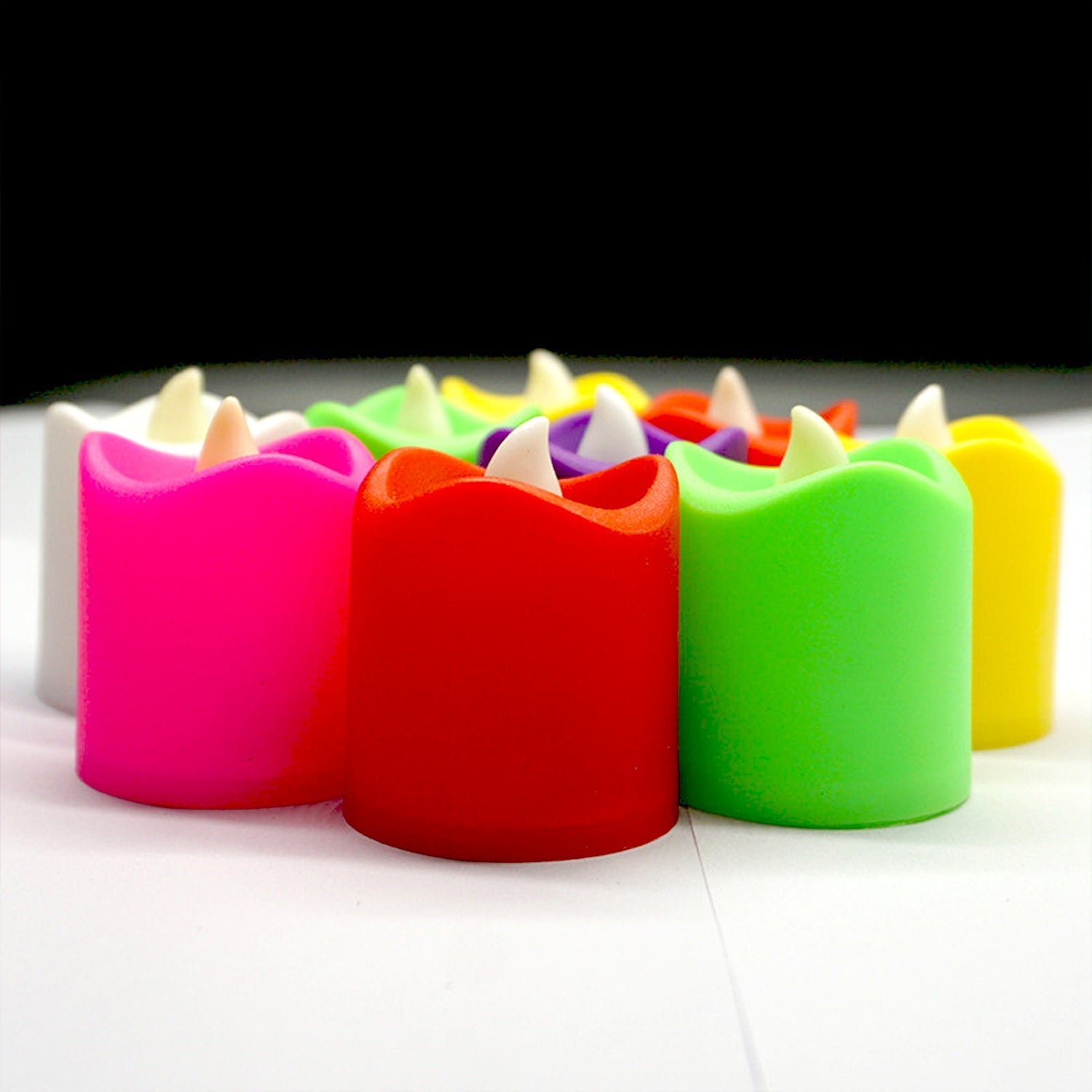 Multi-color LED candles for decoration