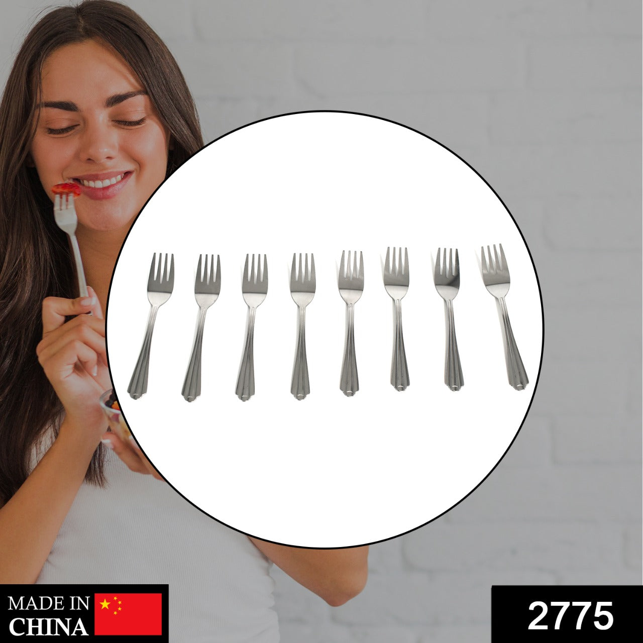 Small dinner forks ideal for everyday meals